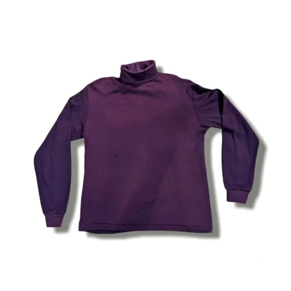 5 Piece Bundle of Purple Tops and Fringe Scarf Vintage Mix - Picture 4 of 15